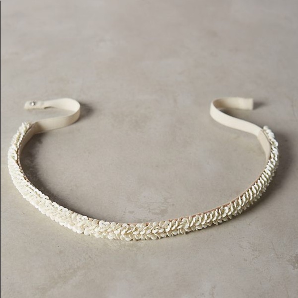 Anthropologie beaded Ishani belt M